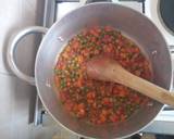 A picture of step 4 of Vegetable spaghetti #themechallenge.