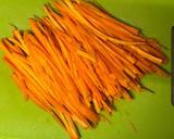 A picture of step 1 of Korean Carrots Kimpab.