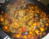 A picture of step 5 of Carrot and eggplant curry.