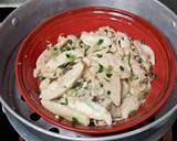 รูปขั้นตอนการทำที่ 4 ของ ไก่นึ่งขิงและต้นหอม