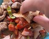 A picture of step 5 of Lebanese style Mutton meat with veggies.