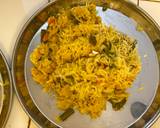 A picture of step 9 of Vegetable biriyani.