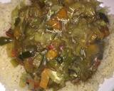 A picture of step 5 of Vegetable Soup.