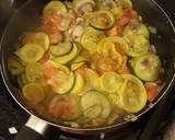 A picture of step 4 of Marinated Pork Chops and Cooked Vegetables..