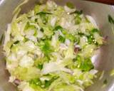 A picture of step 3 of Steamed cabbages with onions.