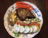 A picture of step 5 of California Farm Airfryer Smoked Ribeye Steaks.