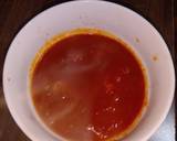 A picture of step 5 of Tomato soup #weeklyjikonichallange.