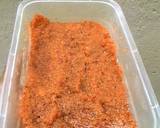 A picture of step 2 of Carrot Rice.