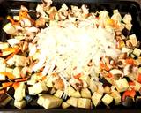 A picture of step 3 of Seasonal vegetables in the oven.