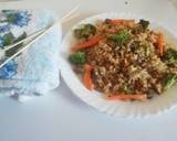 A picture of step 8 of Mexican Broccoli & ground beef rice#my unique rice recipe.