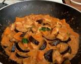 รูปขั้นตอนการทำที่ 2 ของ ขนมจีนแกงเขียวหวานไก่ฟักทอง