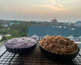 รูปขั้นตอนการทำที่ 5 ของ ฝึกทำซ้ำ Apple Pie/ Blueberry Flan และ ของที่เหลือ นำมาทำ พายจิ๋วบลูเบอร์รี่ และพายจิ๋วแอปเปิ้ล🍏🫐🍮🥧