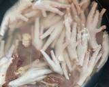 รูปขั้นตอนการทำที่ 1 ของ เขียวหวานตีนไก่ใส่ตับ