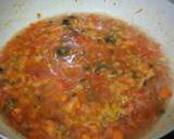 A picture of step 3 of Vegetable soup.