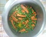 A picture of step 2 of Blunched vegetables# author Marathon contest #.