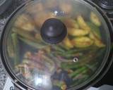 A picture of step 3 of Tawa Fry Green Vegetables.