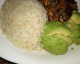 A picture of step 1 of Rice eggplants curry and avocados #author marathon.