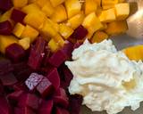 A picture of step 3 of ★ Beetroot and persimmon salad ★.