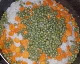 A picture of step 2 of Vegetable rice and stew.