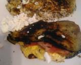 A picture of step 4 of Aubergine breakfast sandwich.