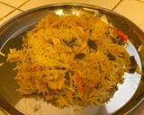 A picture of step 9 of Vegetable biriyani.