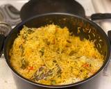 A picture of step 8 of Vegetable biriyani.