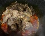 A picture of step 4 of Vegetable soup/ edikang ikong.