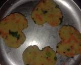 A picture of step 4 of Vegetable Pattice.