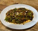 A picture of step 5 of Quick Broccoli Veggie with Pomegranate Sauce and Saffron.