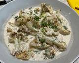 A picture of step 7 of Cauliflower in Yogurt Sauce.