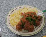 A picture of step 17 of Meatballs in tomato and coconut sauce😋.