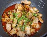 รูปขั้นตอนการทำที่ 4 ของ หมูสามชั้นผัดพริกแกง