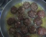 A picture of step 3 of Spaghetti & Meat Balls in tomato sauce.