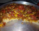 A picture of step 4 of Vegetable Pizza.