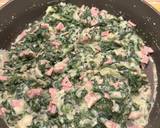 รูปขั้นตอนการทำที่ 5 ของ ผักโขมอบชีส Baked Spinach with Cheese