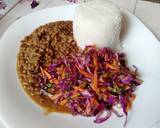 A picture of step 5 of Red Cabbage Salad.