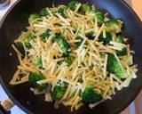 A picture of step 2 of Pan-fried Broccoli & Cheese with Anchovy.