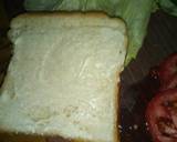 A picture of step 1 of Lettuce sandwich #4weeksChallenge.