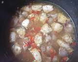 A picture of step 1 of Vegetable plantain porridge.