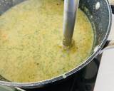 A picture of step 6 of Broccoli soup.