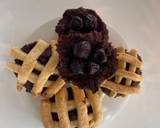 รูปขั้นตอนการทำที่ 8 ของ ฝึกทำซ้ำ Apple Pie/ Blueberry Flan และ ของที่เหลือ นำมาทำ พายจิ๋วบลูเบอร์รี่ และพายจิ๋วแอปเปิ้ล🍏🫐🍮🥧