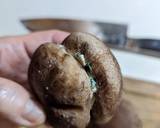 A picture of step 3 of ★ Fried stuffed shiitake mushrooms ★.