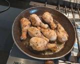 A picture of step 1 of Chicken,mushroom veggies(serve with your rice choice).