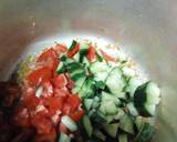 A picture of step 4 of Spicy vegetable noodles.