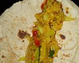 A picture of step 5 of Vegetable khichdi roll.