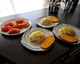 A picture of step 4 of Basmati Rice roasted in vegetables.