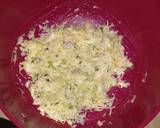 A picture of step 2 of Cabbage coleslaw.