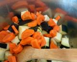 A picture of step 4 of My thick Celeriac and Aubergine Soup.