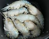 รูปขั้นตอนการทำที่ 3 ของ กุ้งเผาจากหม้อทอดไร้น้ำมัน