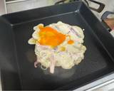 A picture of step 4 of Squid Pancake.